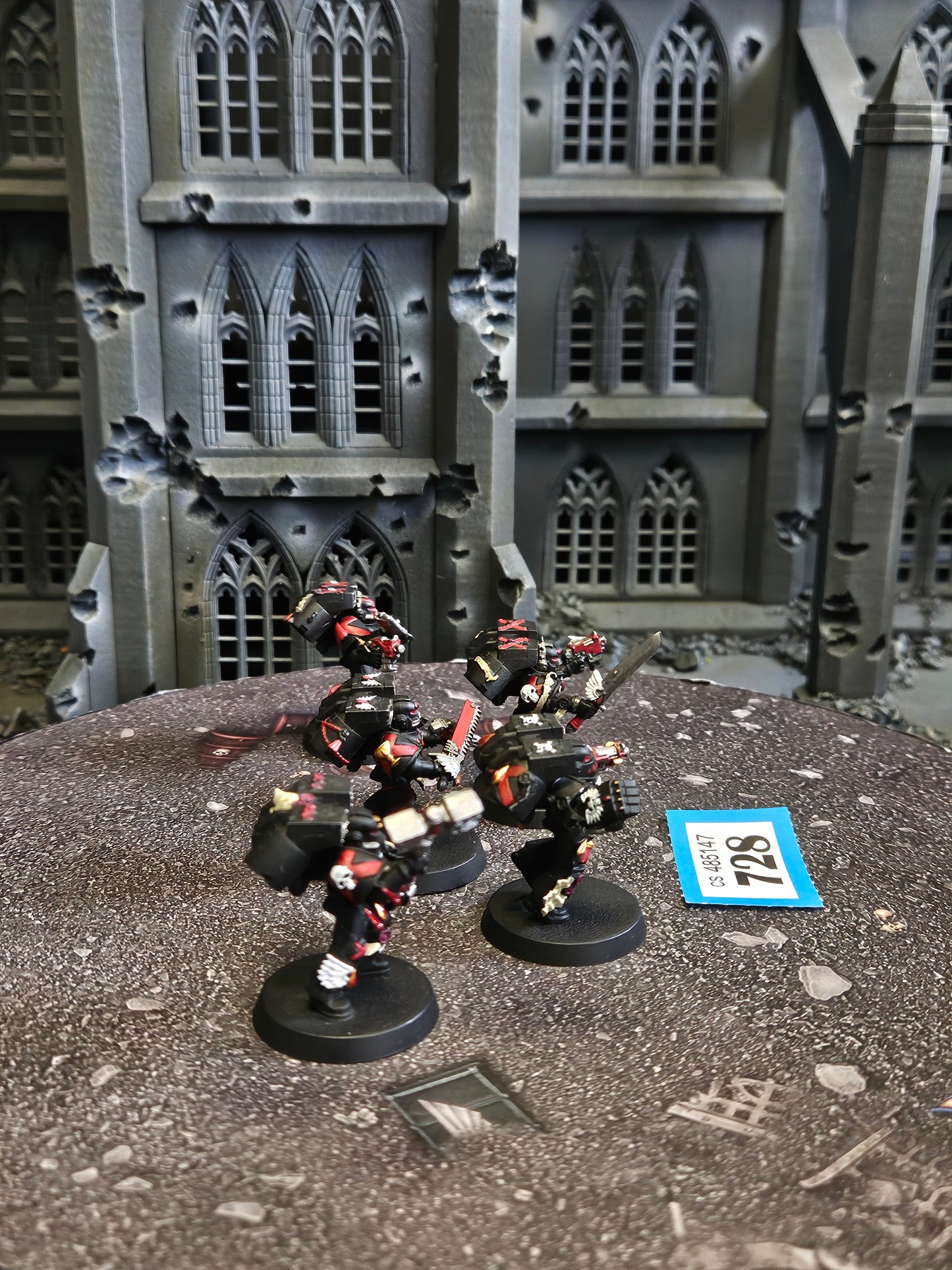* 5x Death Company #728 Blood Angels Space Marines Warhammer 40k
