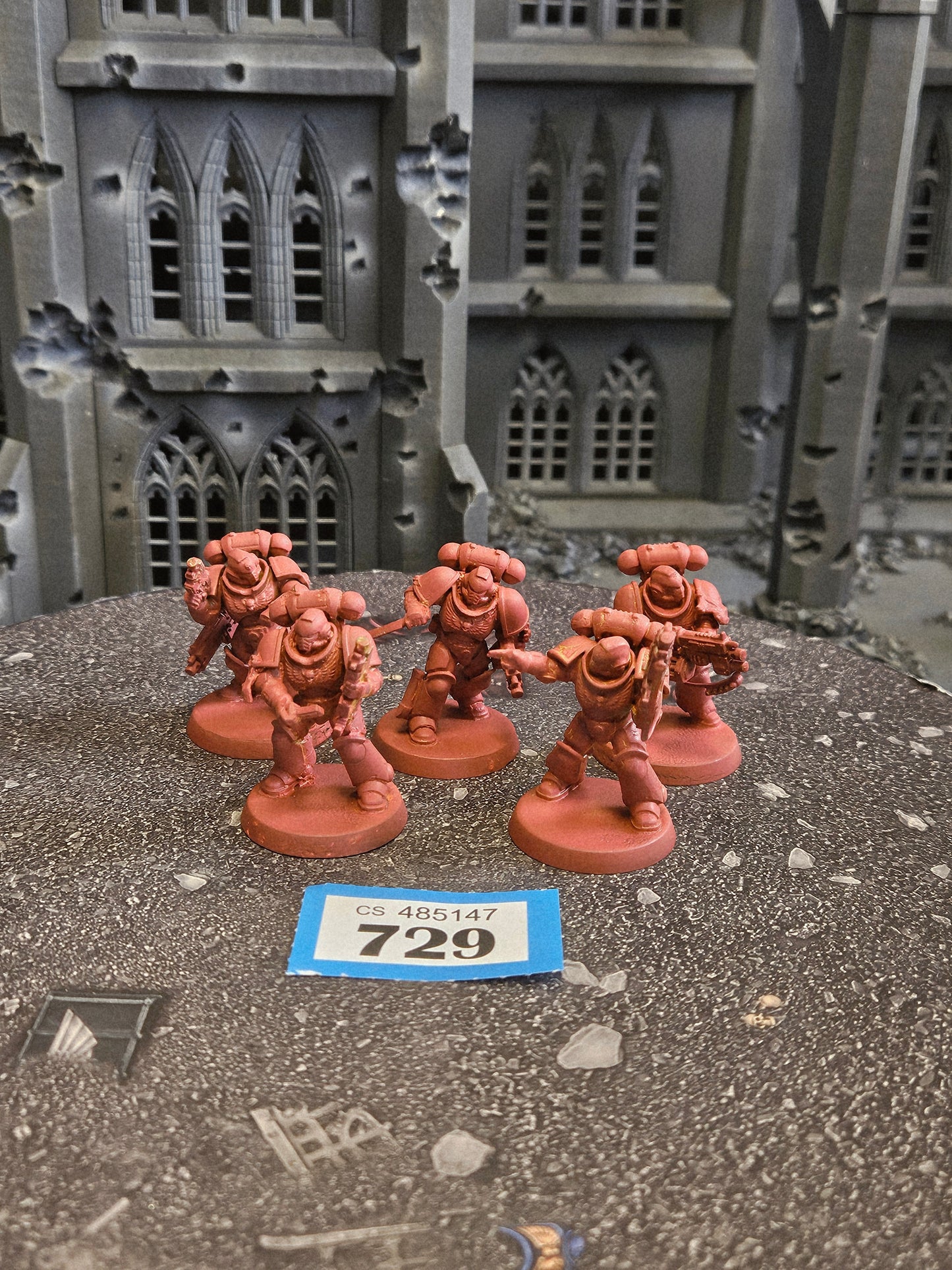 * 5x Primaris Intercessors #729 Space Marines Warhammer 40k