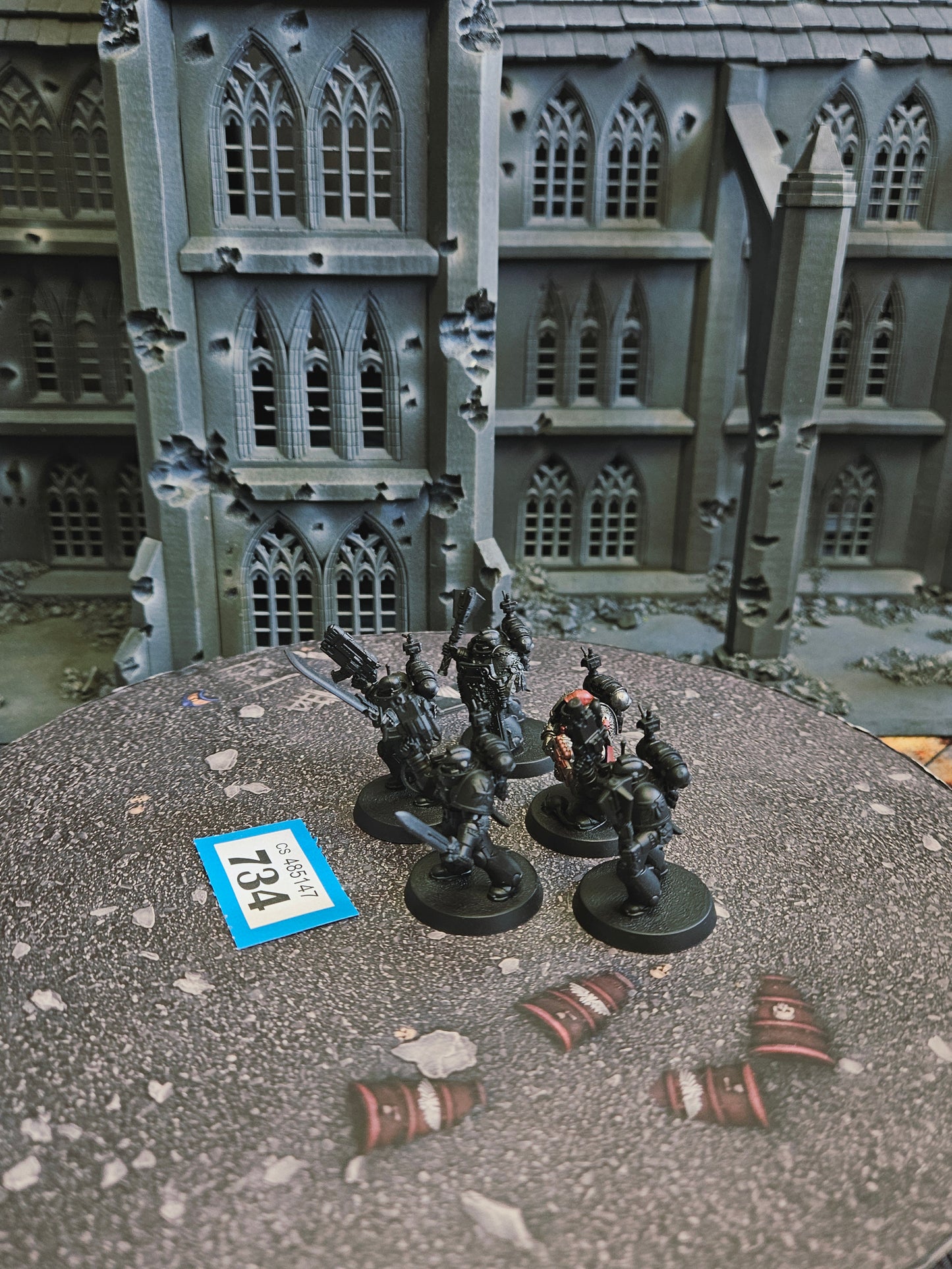 * 5x Deathwatch Veterans #734 Space Marines Warhammer 40k