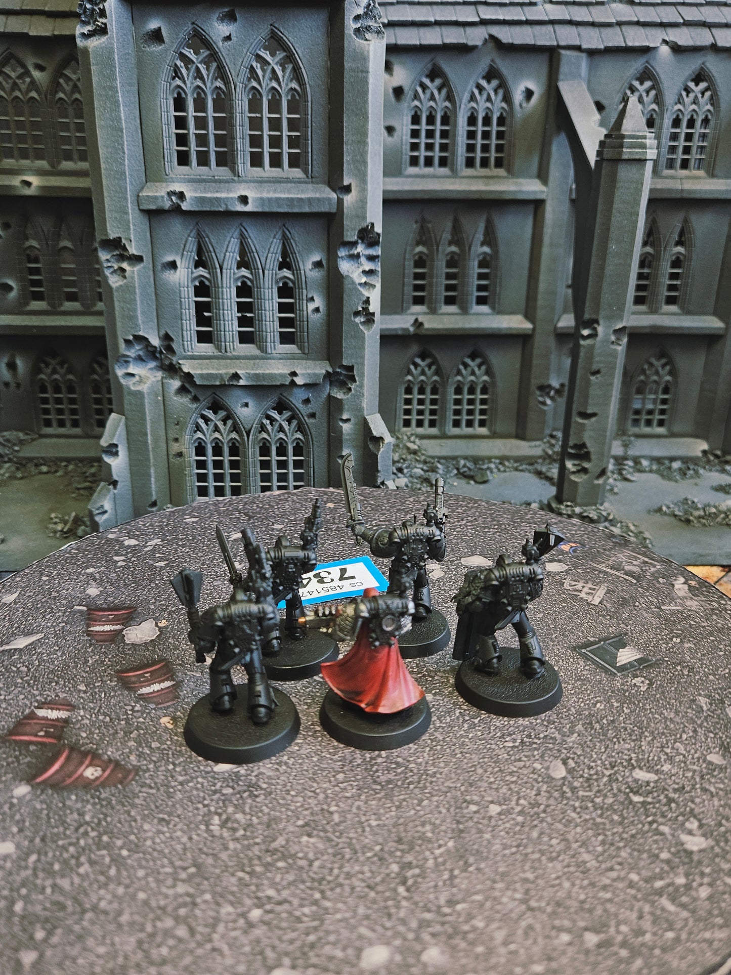 * 5x Deathwatch Veterans #734 Space Marines Warhammer 40k