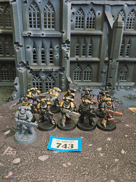 * 11x Primaris Infernus Marines #743 Space Marines Warhammer 40k