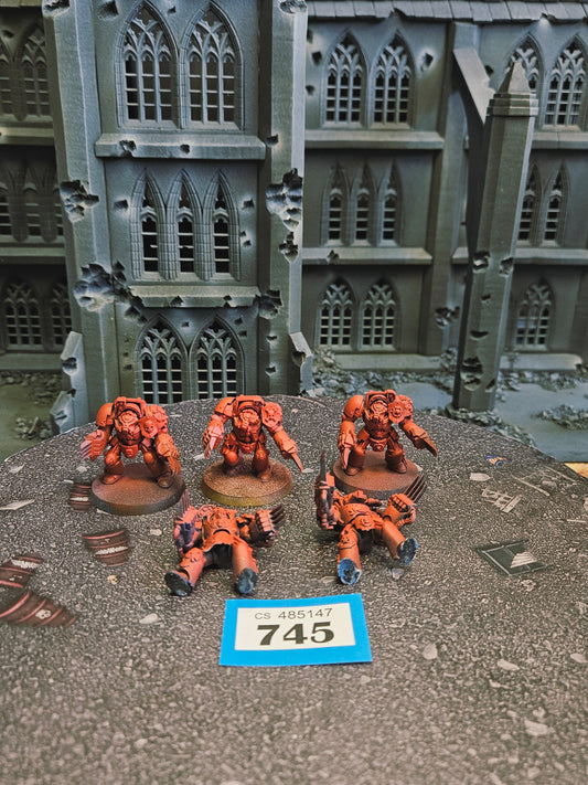 * 5x Terminator Squad #745 Space Marines Warhammer 40k