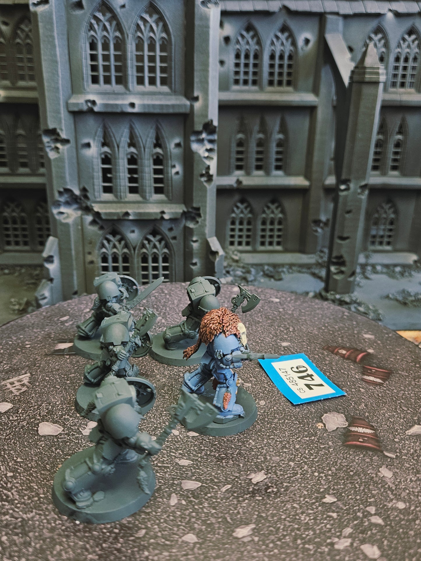 * 5x Wolf Guard Terminator Squad #746 Space Wolves Space Marines Warhammer 40k