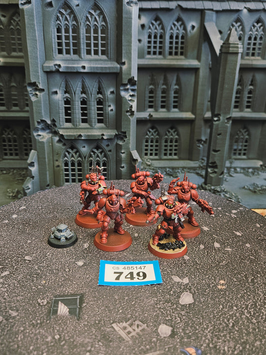 * 5x Primaris Infiltrators Squad #749 Space Marines Warhammer 40k