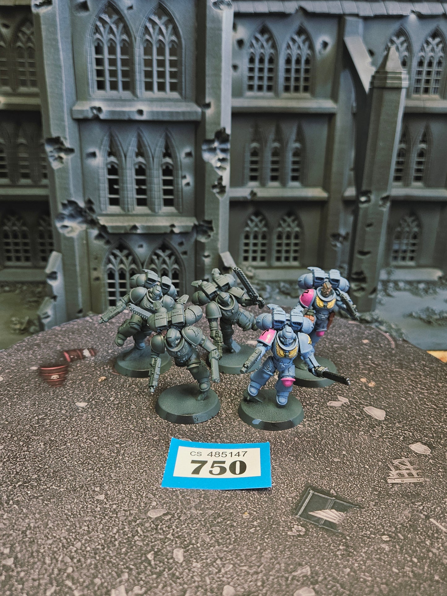 * 5x Primaris Jump Pack Intercessors #750 Space Marines Warhammer 40k