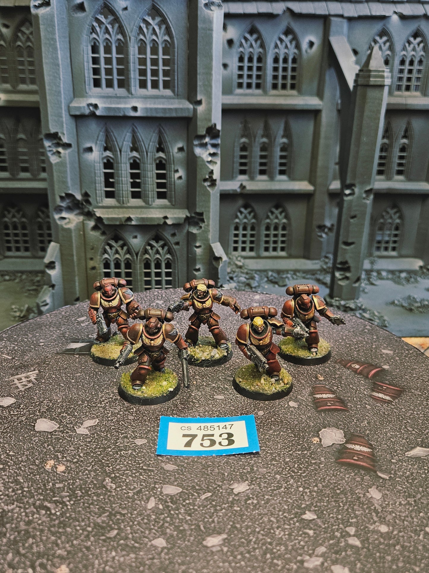 * 5x Primaris Assault Intercessors #753 Space Marines Warhammer 40k