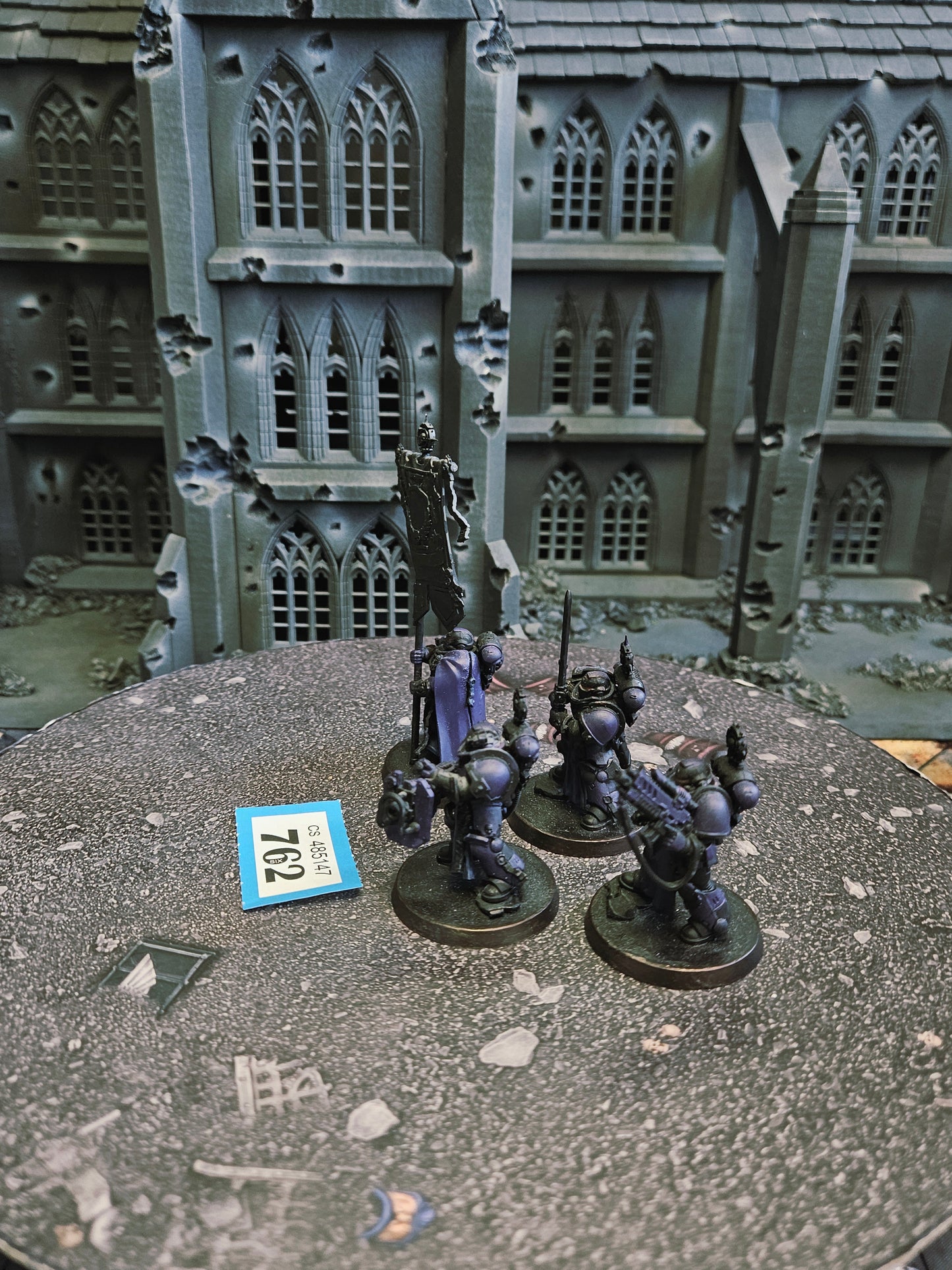 * 4x Company Heroes #762 Space Marines Warhammer 40k
