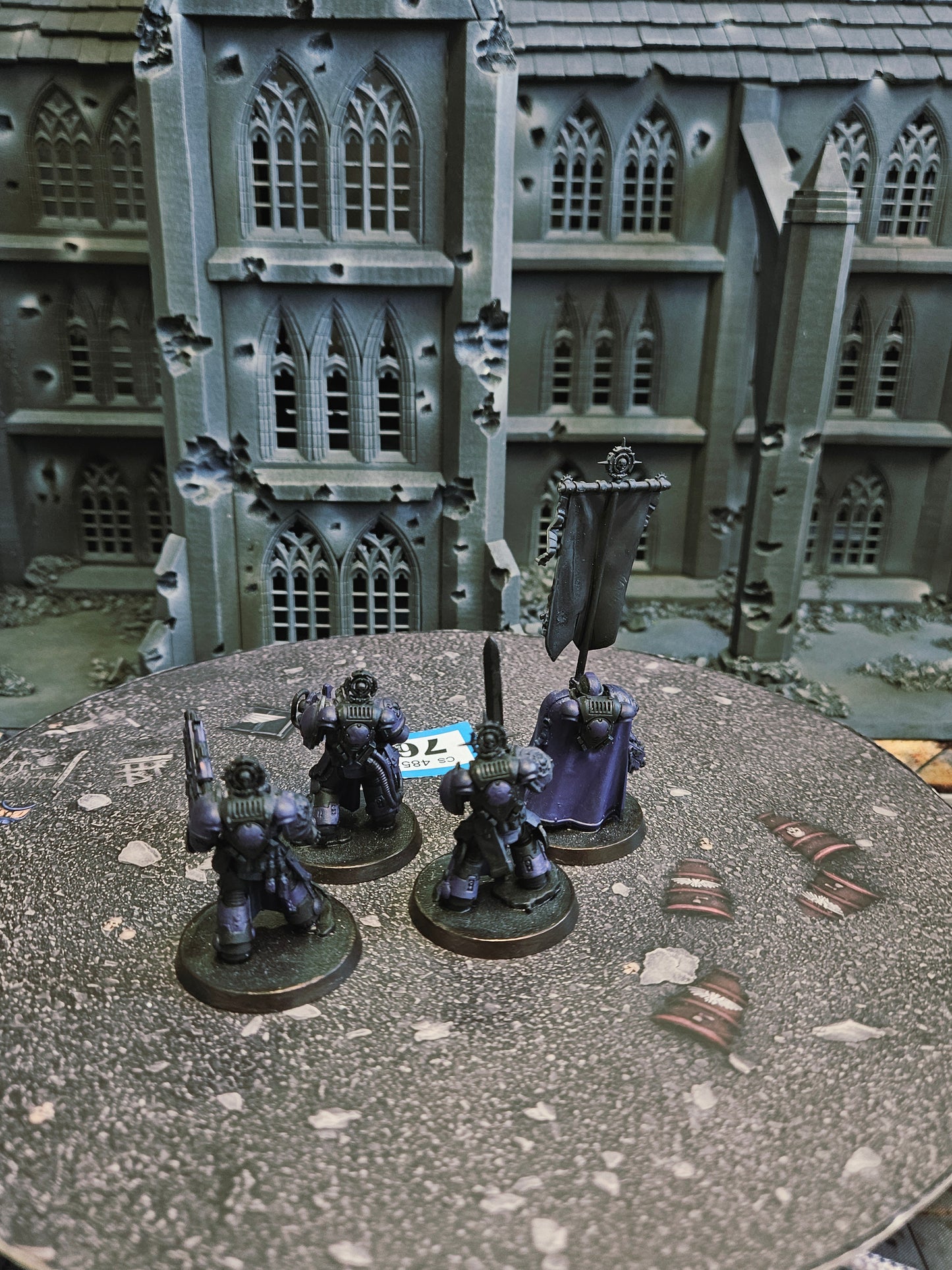 * 4x Company Heroes #762 Space Marines Warhammer 40k