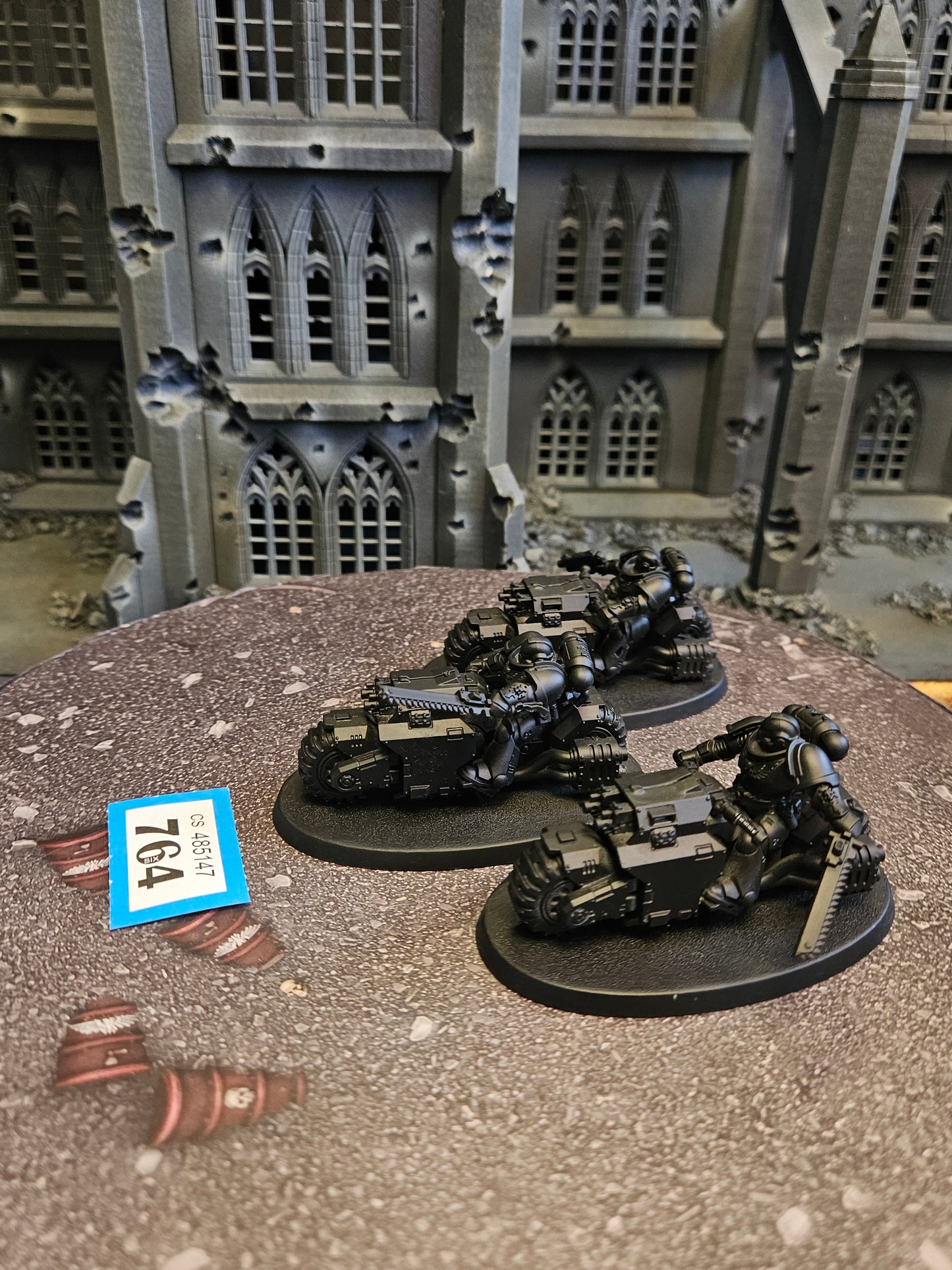 * 3x Primaris Outriders #764 Space Marines Warhammer 40k