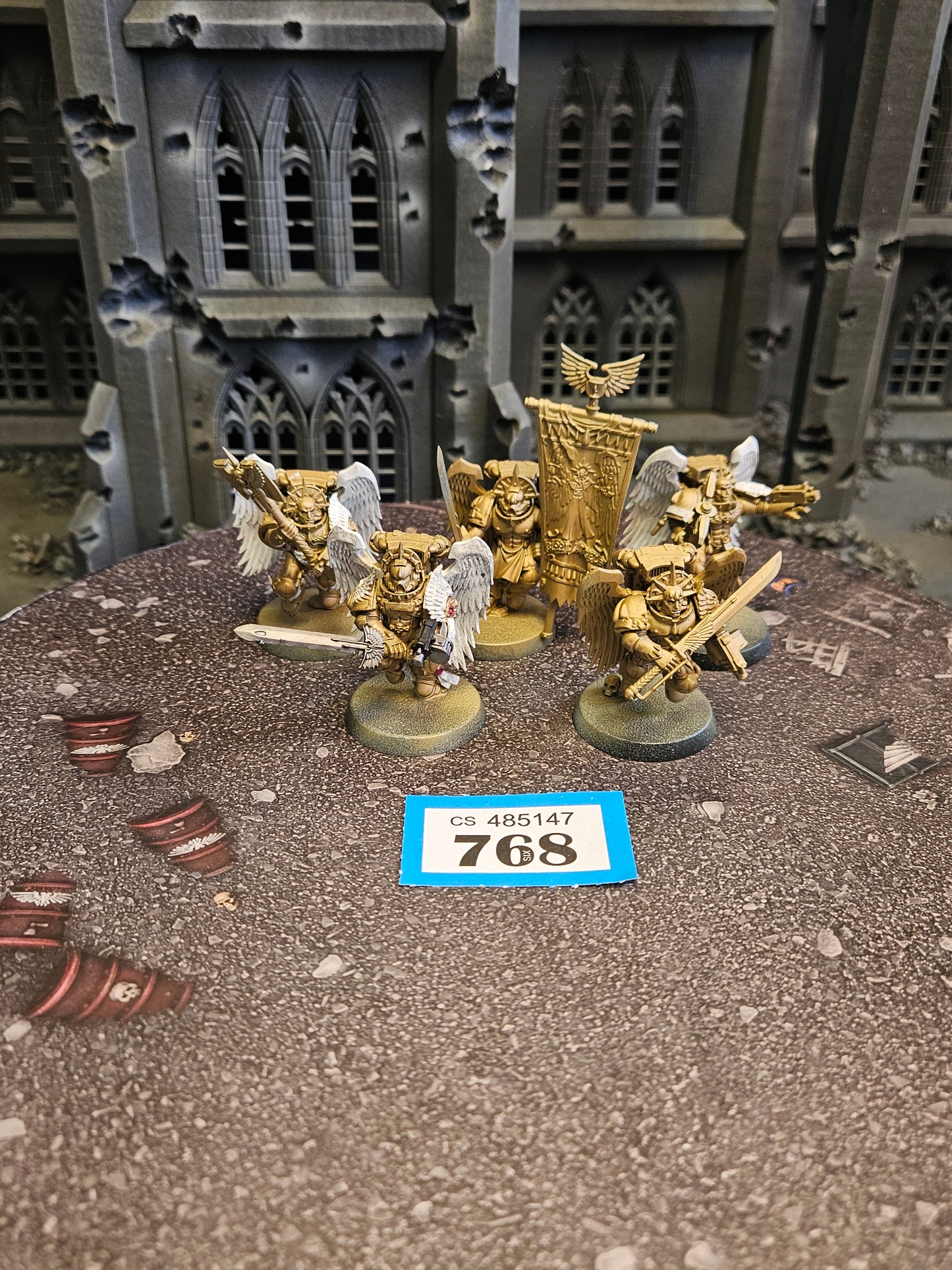 * 5x Sanguinary Guard OOP #768 Blood Angels Space Marines Warhammer 40k