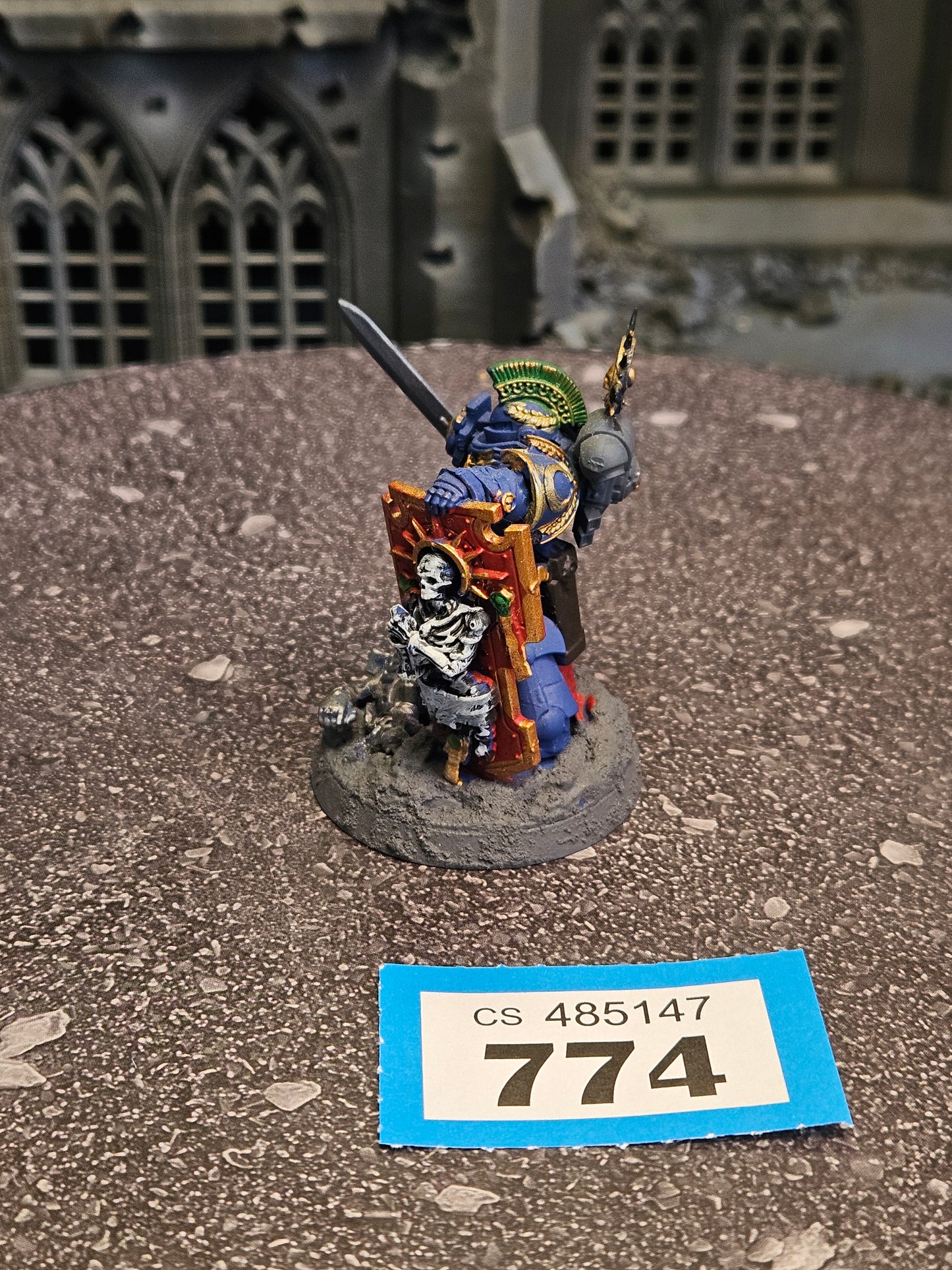 * Bladeguard Captain #774 Space Marines Warhammer 40k