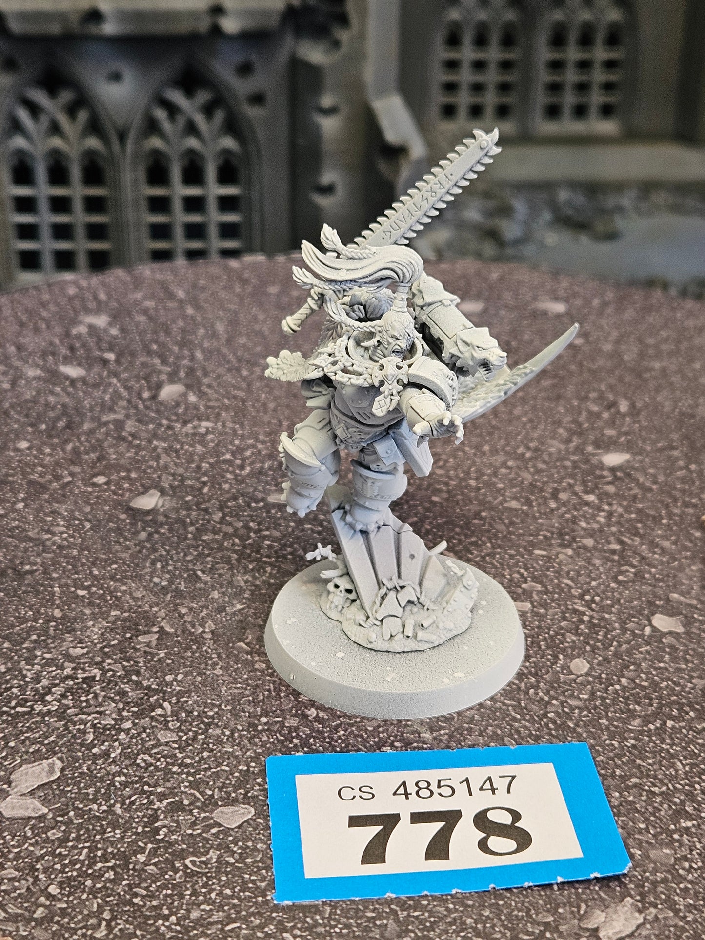 * Ragnar Blackmane #778 Space Wolves Space Marines Warhammer 40k