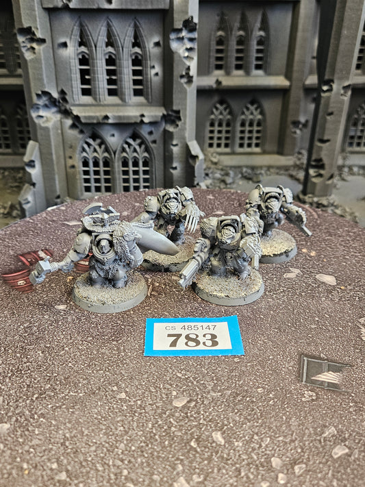* 4x Wolf Guard Terminators #783 Space Wolves Space Marines Warhammer 40k