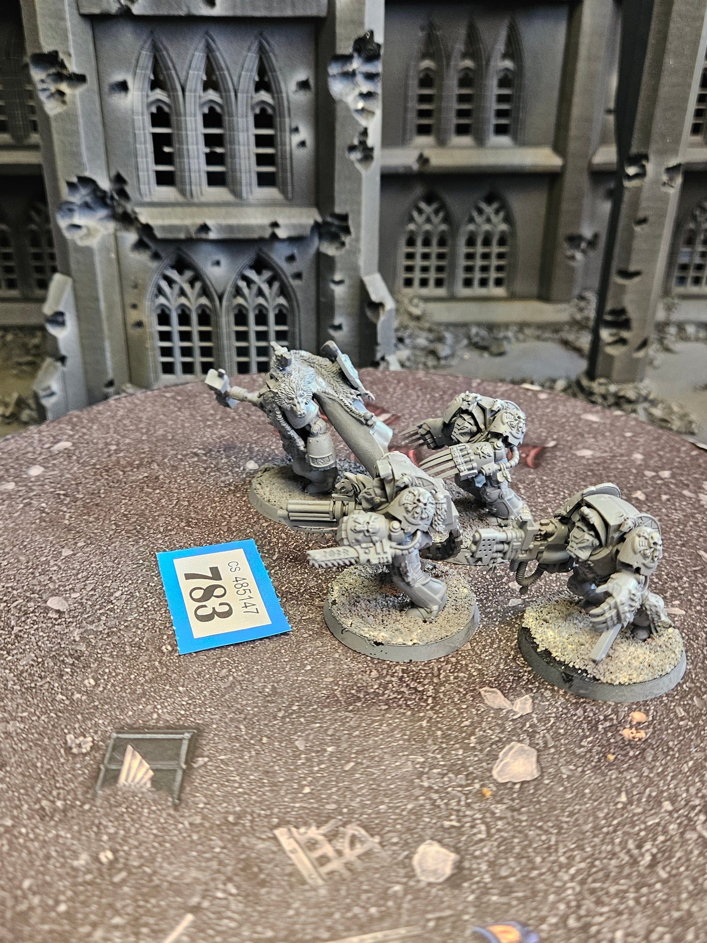 * 4x Wolf Guard Terminators #783 Space Wolves Space Marines Warhammer 40k