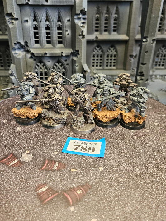 * 10x Strike Squad #789 Grey Knights Space Marines Warhammer 40k