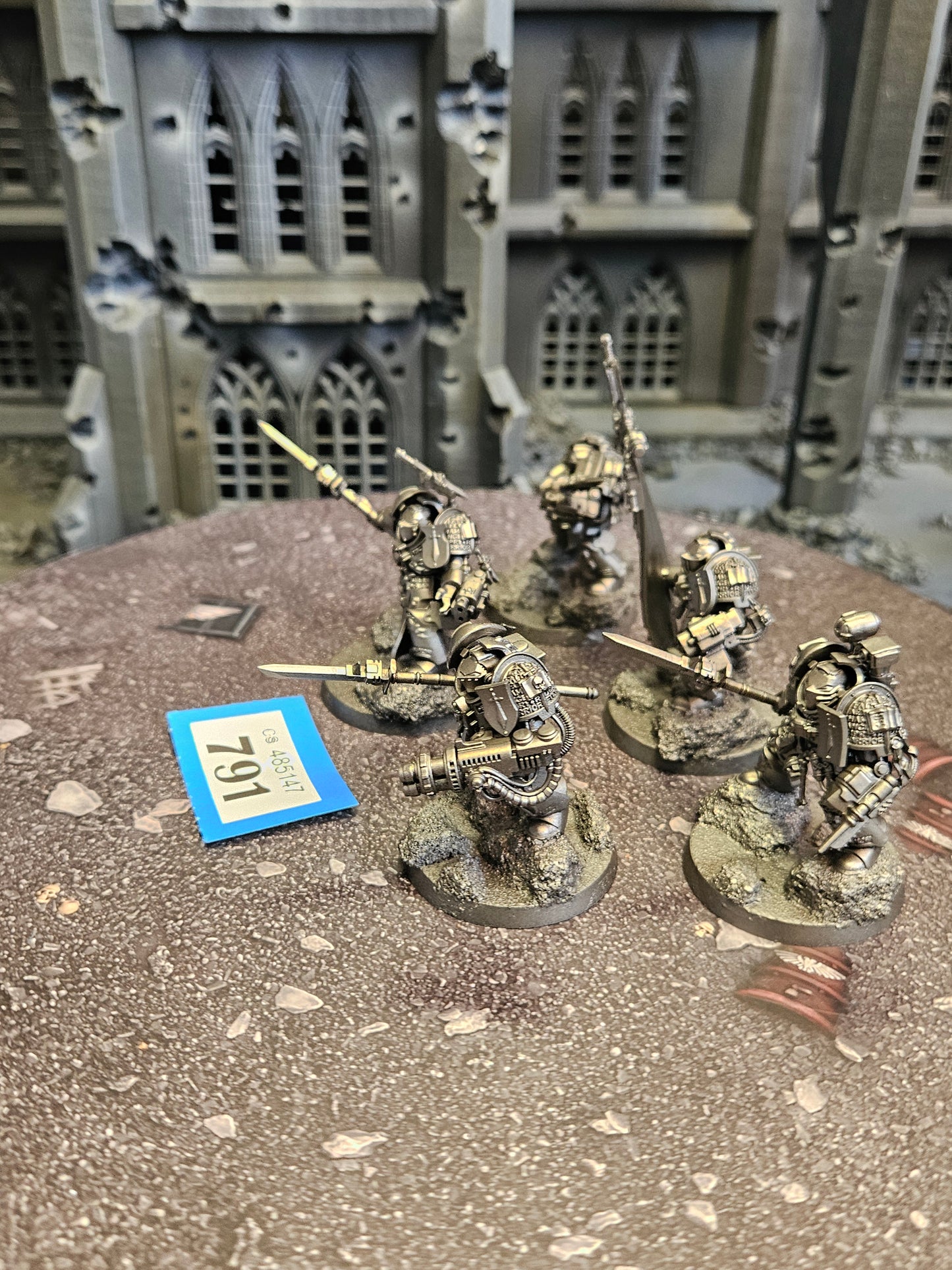 * 5x Paladin Squad #791 Grey Knights Space Marines Warhammer 40k