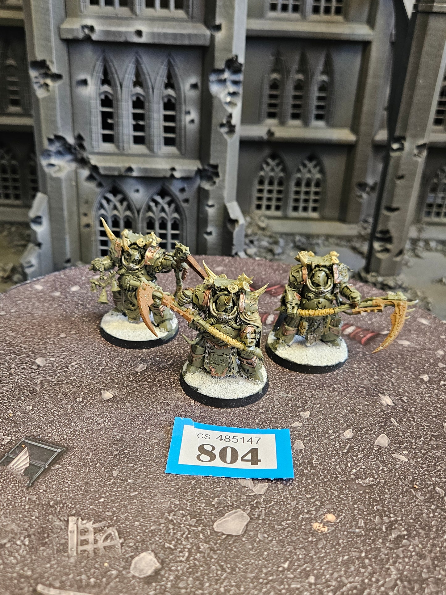 * 3x Deathshroud Terminators #804 Death Guard Warhammer 40k