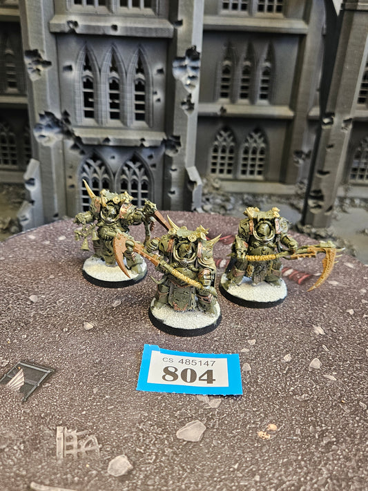 * 3x Deathshroud Terminators #804 Death Guard Warhammer 40k