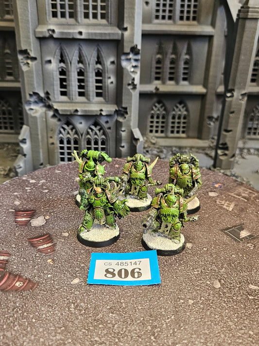 * 5x Plague Marines #806 Death Guard Warhammer 40k