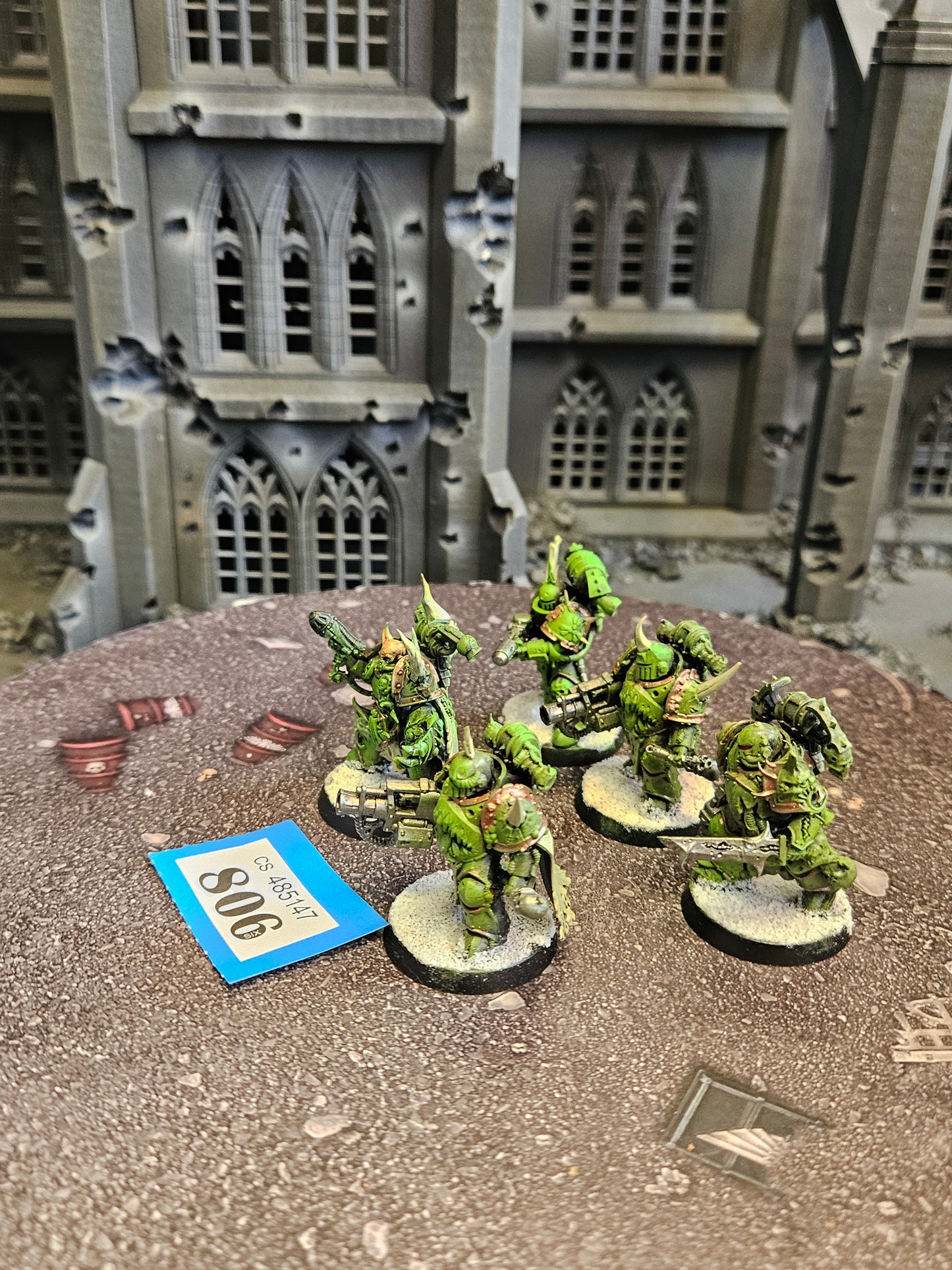 * 5x Plague Marines #806 Death Guard Warhammer 40k