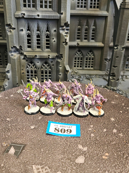 * 10x Poxwalkers #809 Death Guard Warhammer 40k