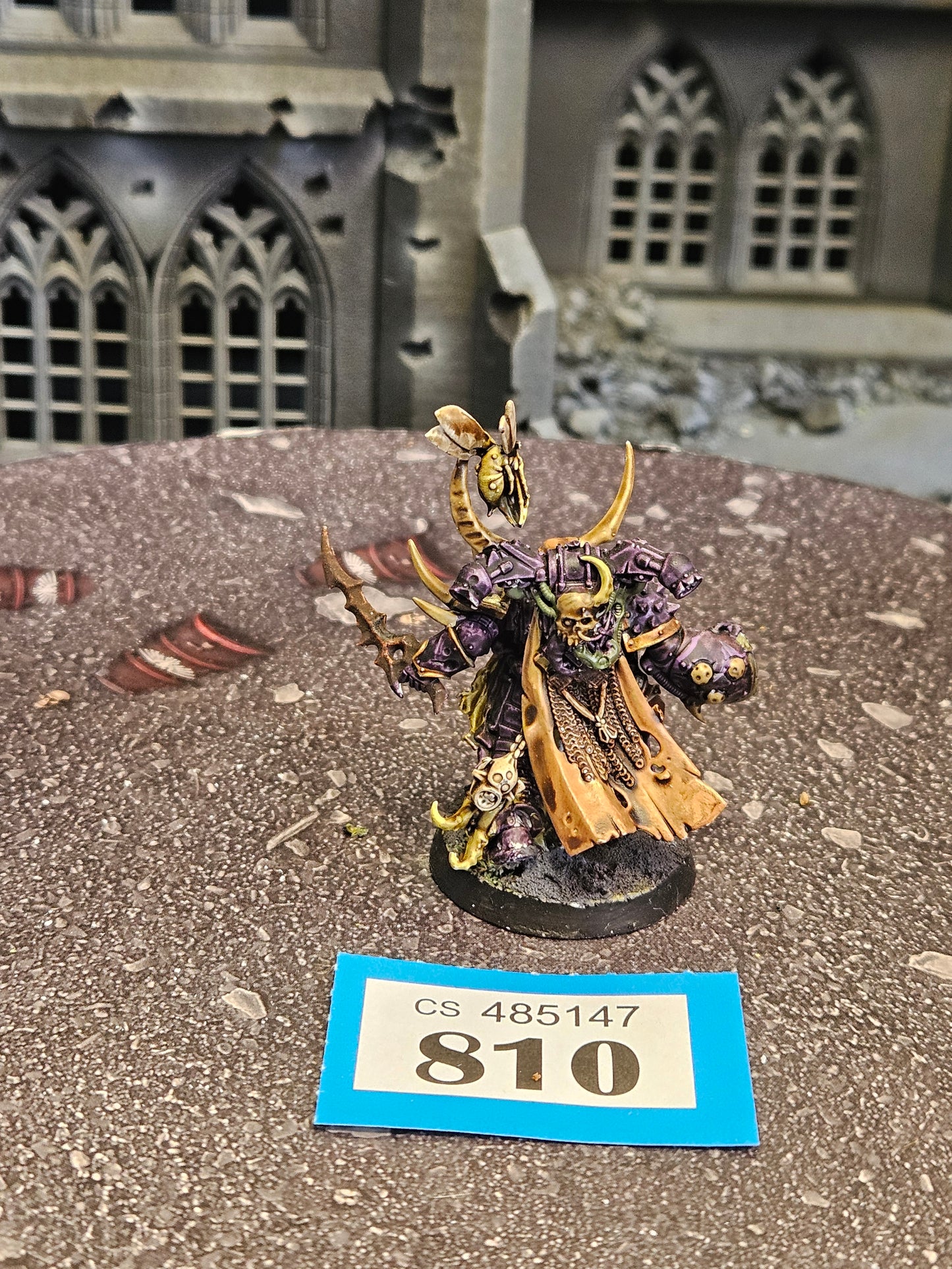 * Plague Marine Champion #810 Death Guard Warhammer 40k