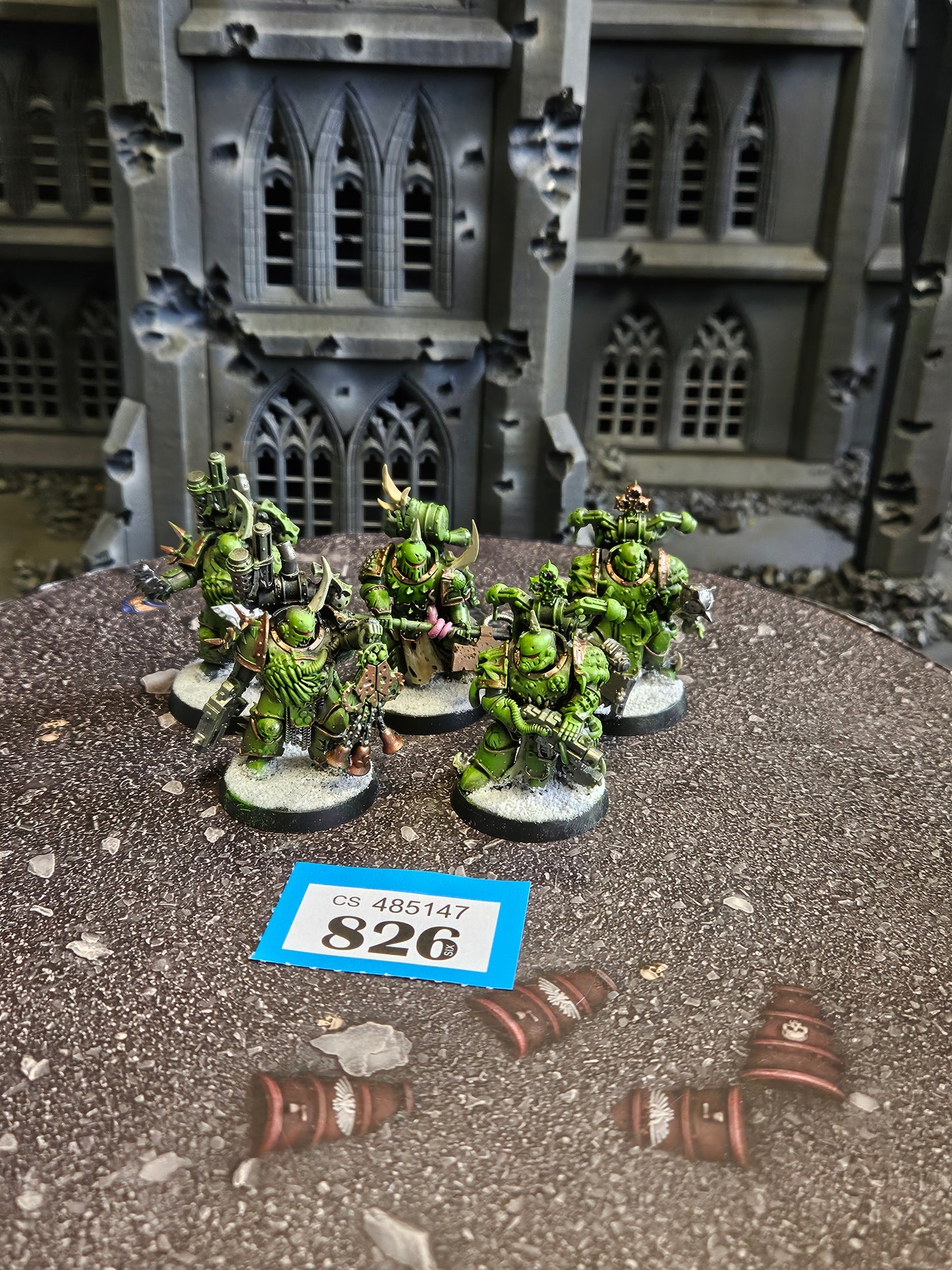 * 5x Plague Marines #826 Death Guard Warhammer 40k