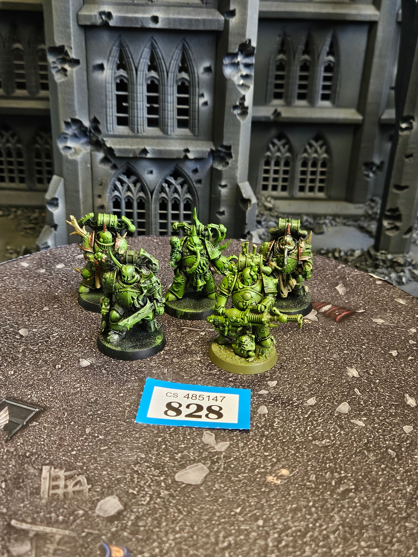 * 5x Plague Marines #828 Death Guard Warhammer 40k
