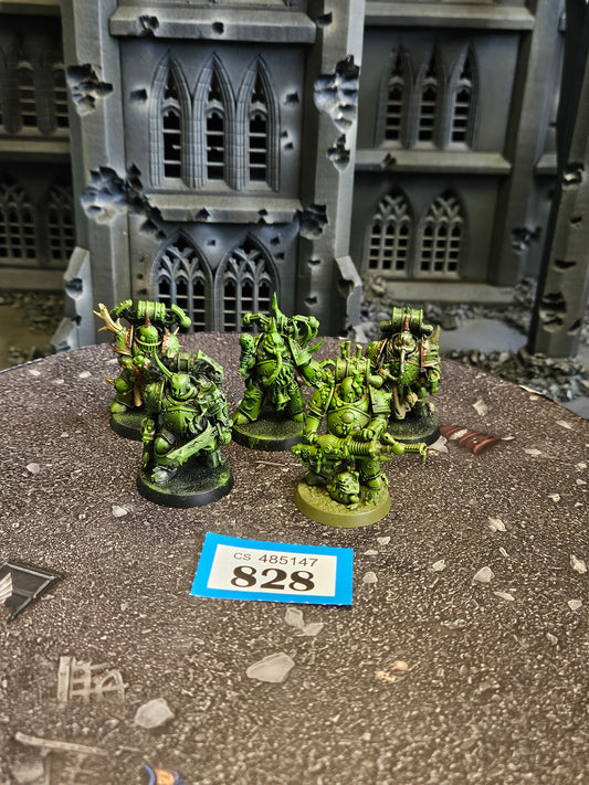 * 5x Plague Marines #828 Death Guard Warhammer 40k