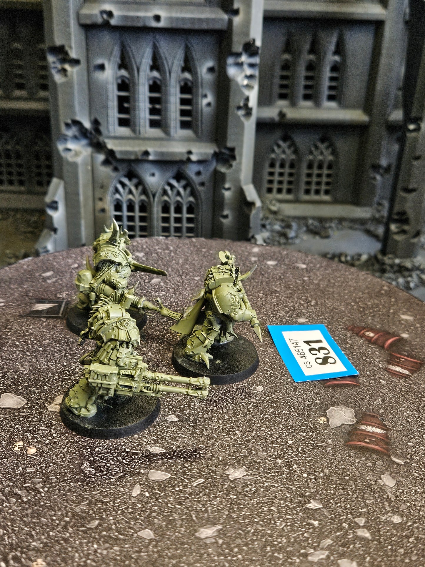 * 3x Blightlord Terminators #831 Death Guard Warhammer 40k