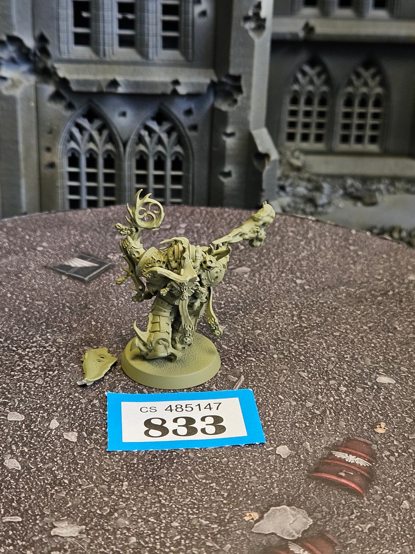* Malignant Plaguecaster #833 Death Guard Warhammer 40k