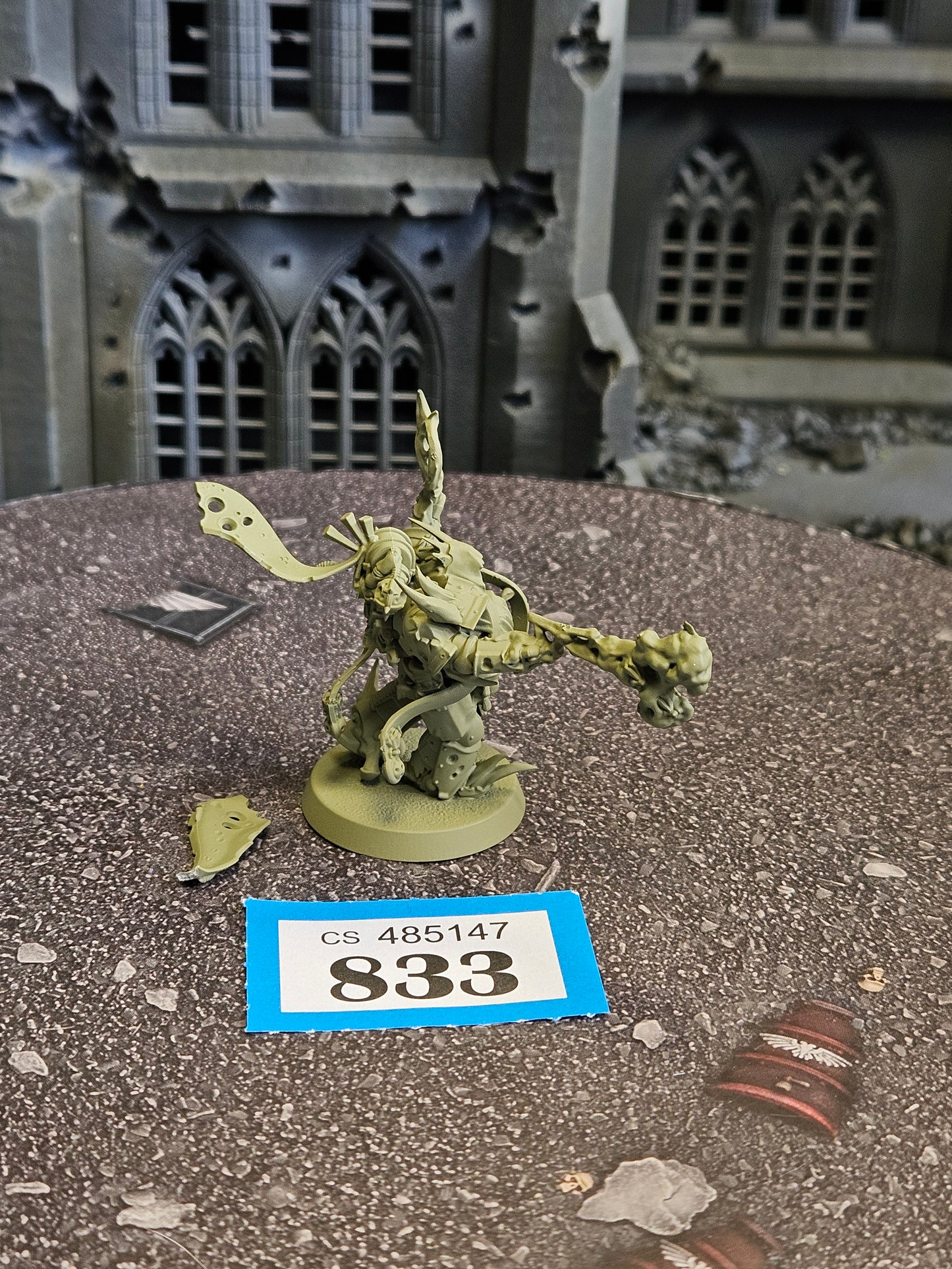 * Malignant Plaguecaster #833 Death Guard Warhammer 40k