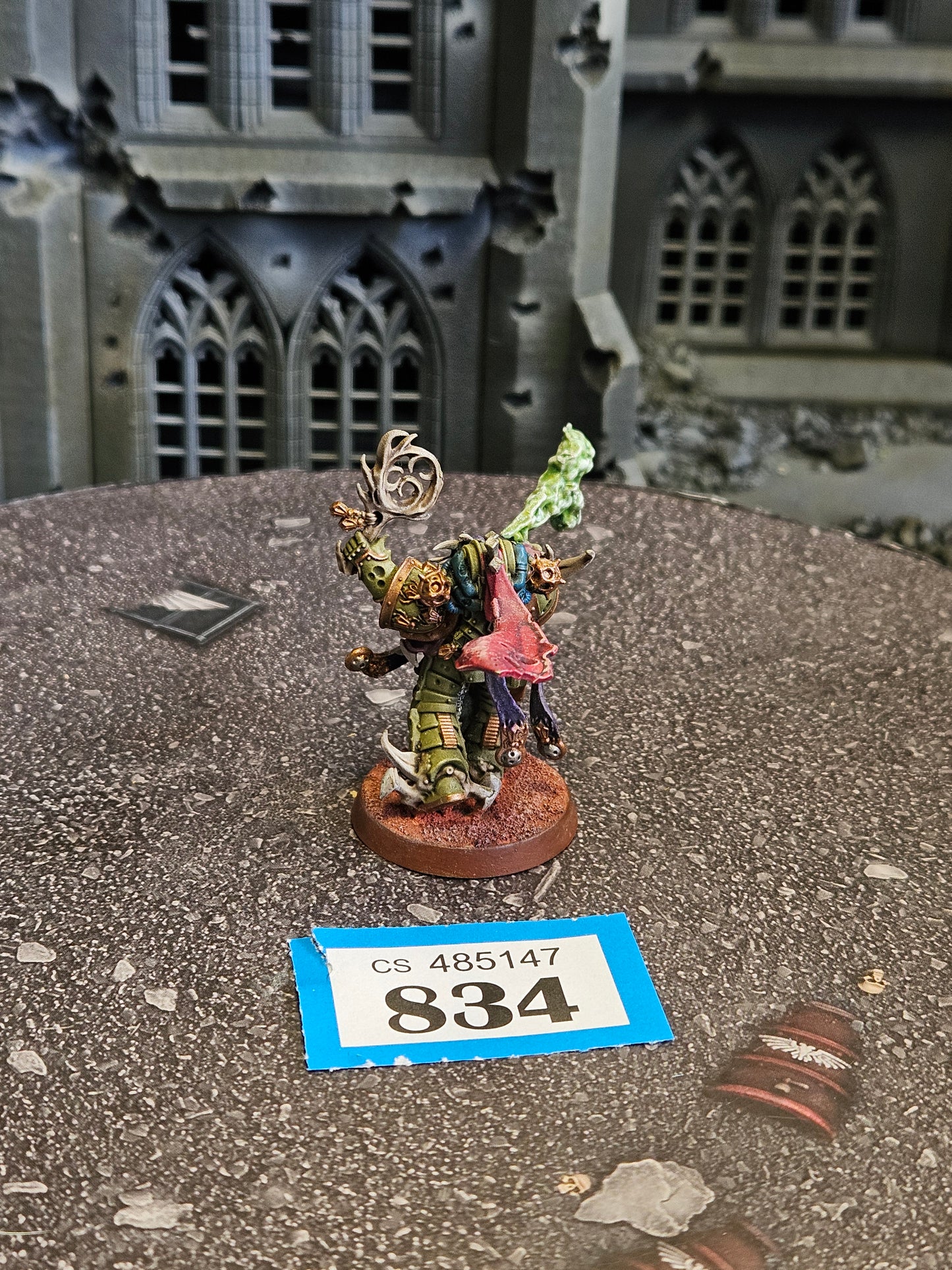 * Malignant Plaguecaster #834 Death Guard Warhammer 40k