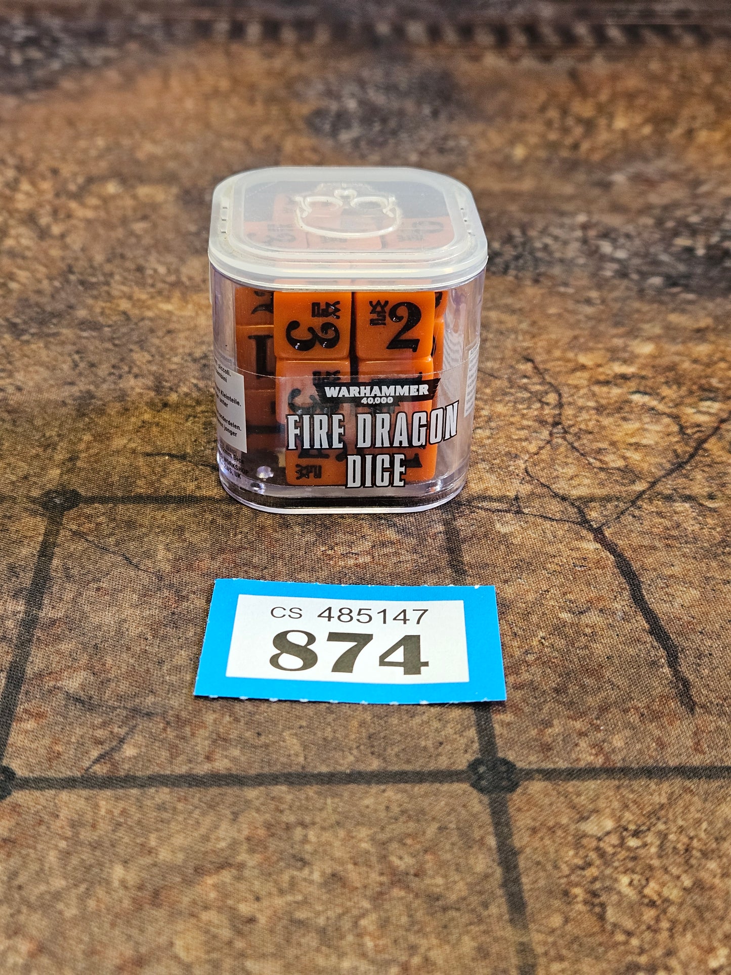 Fire Dragon Dice #874 Necrons Warhammer 40k