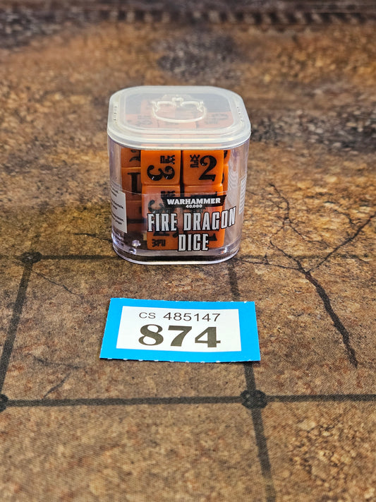 Fire Dragon Dice #874 Necrons Warhammer 40k