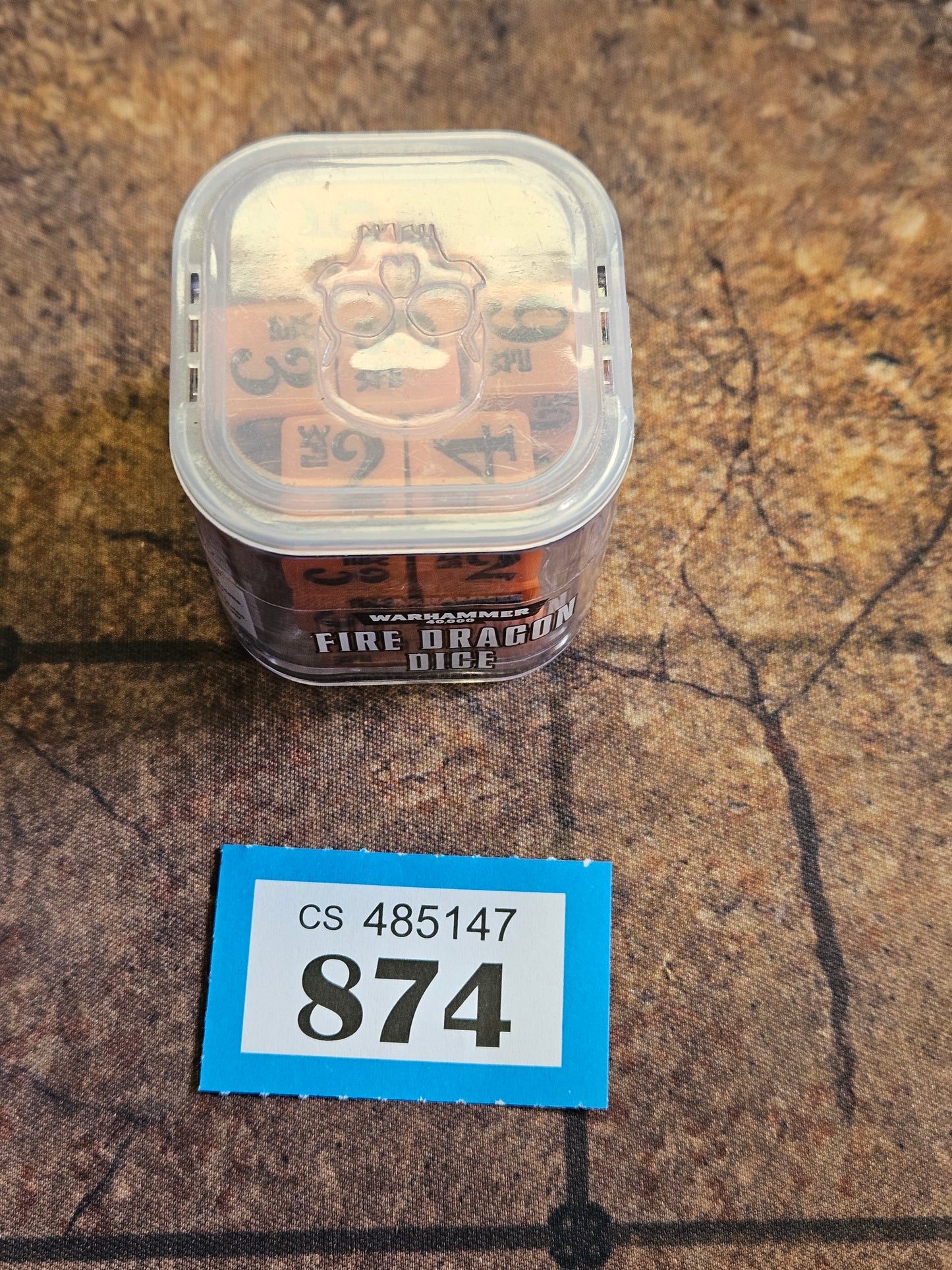 Fire Dragon Dice #874 Necrons Warhammer 40k