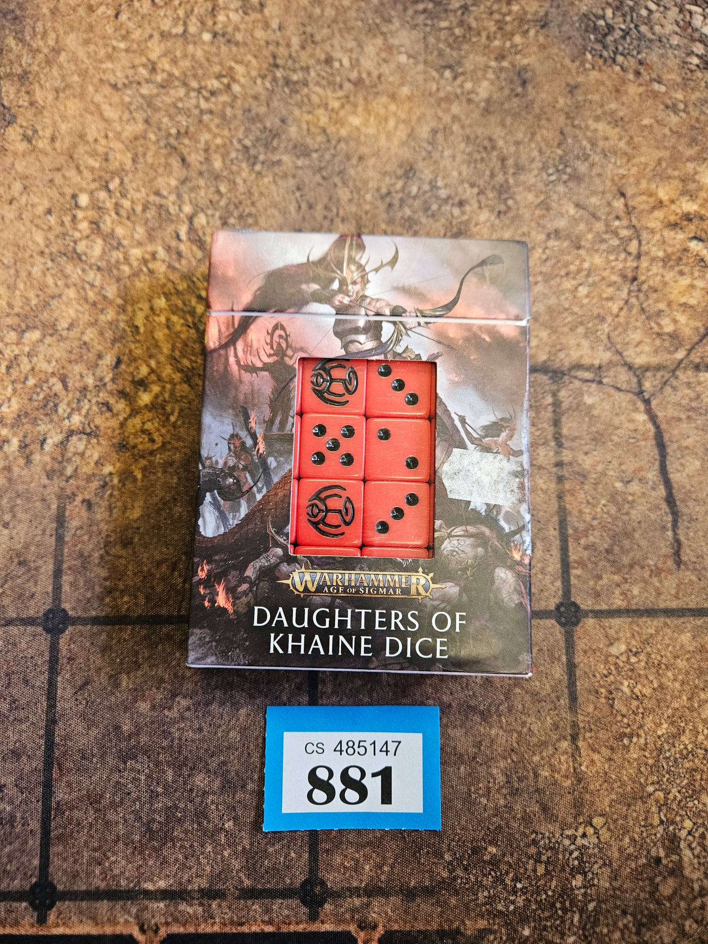 Daughters of Khaine Dice #881 AOS Warhammer 40k