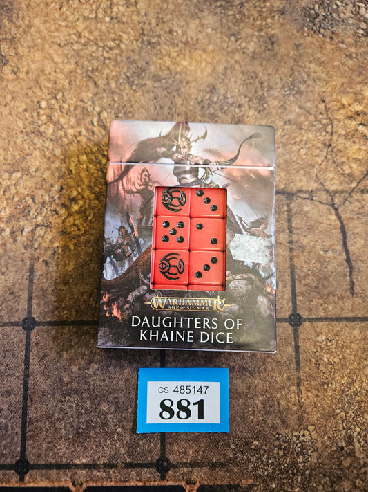 Daughters of Khaine Dice #881 AOS Warhammer 40k