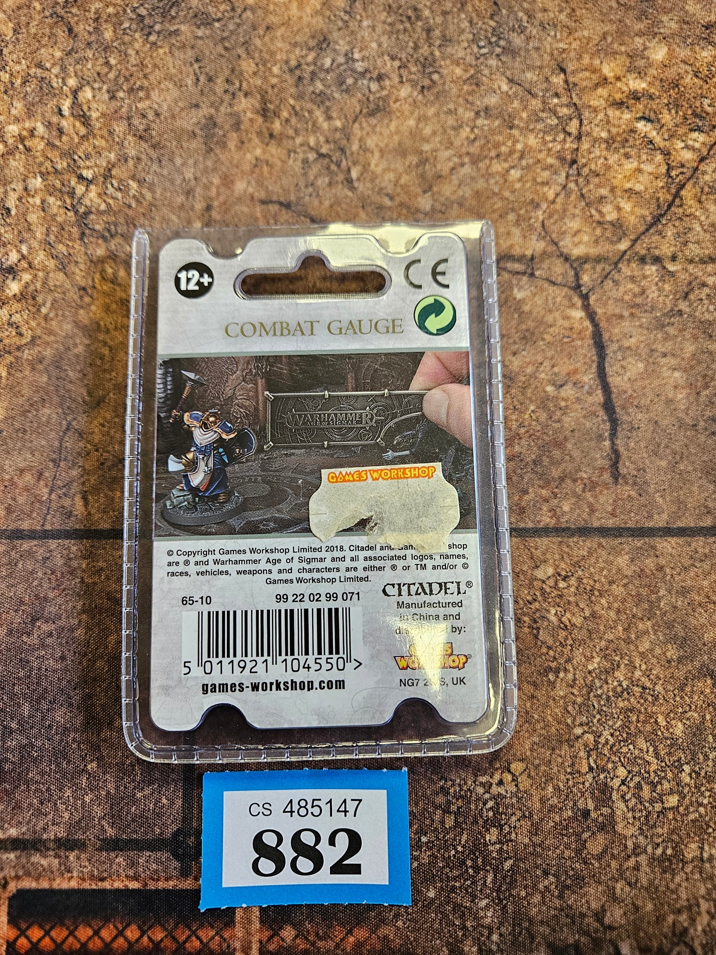 Combat Gauge #882 Warhammer 40k AOS