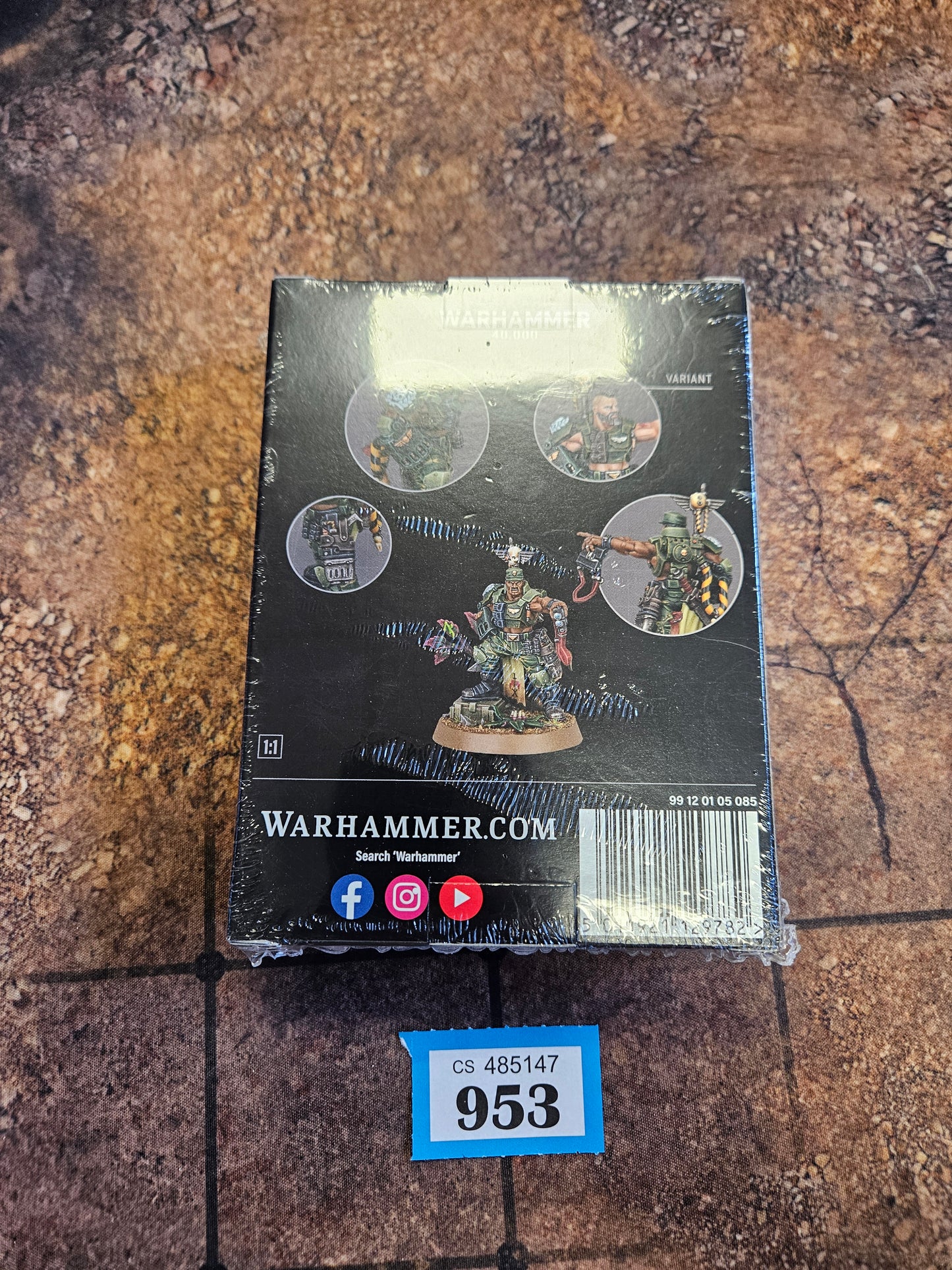 Catachan Colonel BNIB #953 Astra Militarum Warhammer 40k