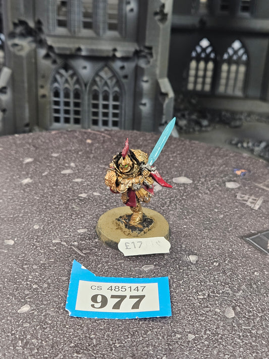 * Blade Champion #977 Adeptus Custodes Warhammer 40k
