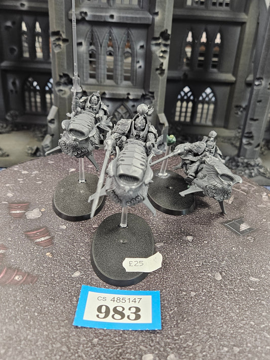 * 3x Vertus Praetors #983 Adeptus Custodes Warhammer 40k