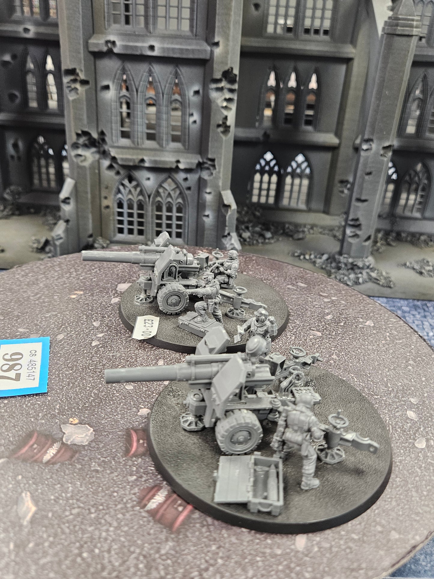 * 2x Field Ordnance Battery #987 Astra Militarum Warhammer 40k