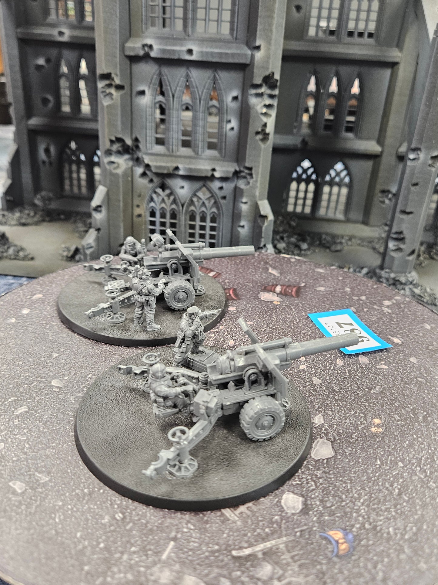 * 2x Field Ordnance Battery #987 Astra Militarum Warhammer 40k