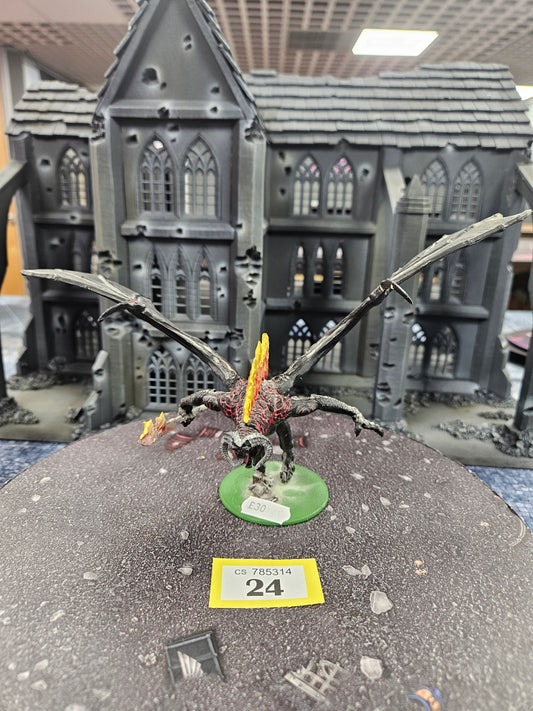 * OOP Metal Balrog #24 Evil MESBG LOTR Warhammer 40k