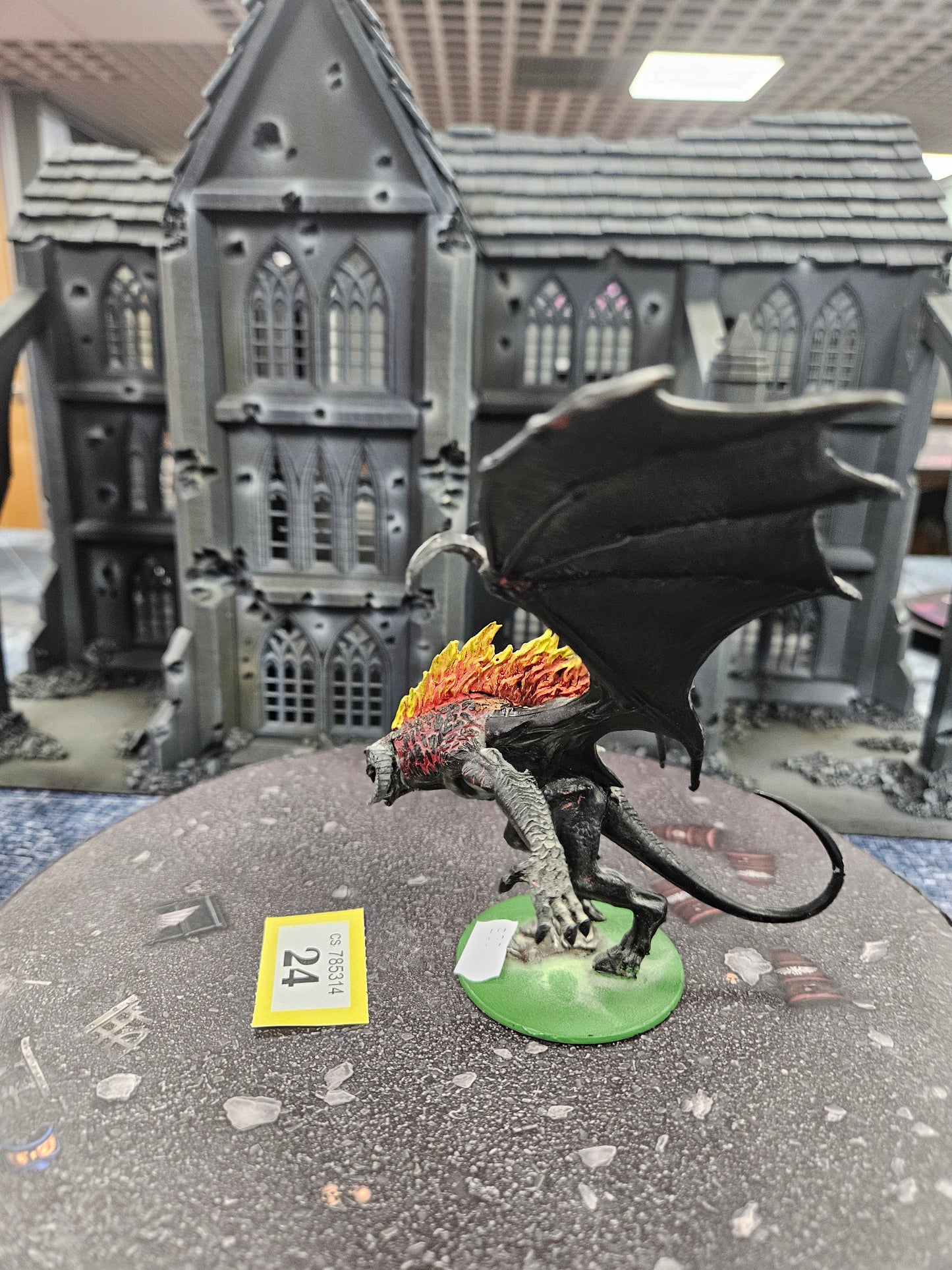 * OOP Metal Balrog #24 Evil MESBG LOTR Warhammer 40k