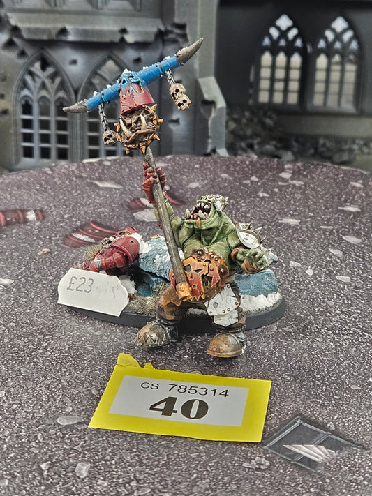 * Ork Warboss Kitbash VERY Well Painted #40 Orks Warhammer 40k