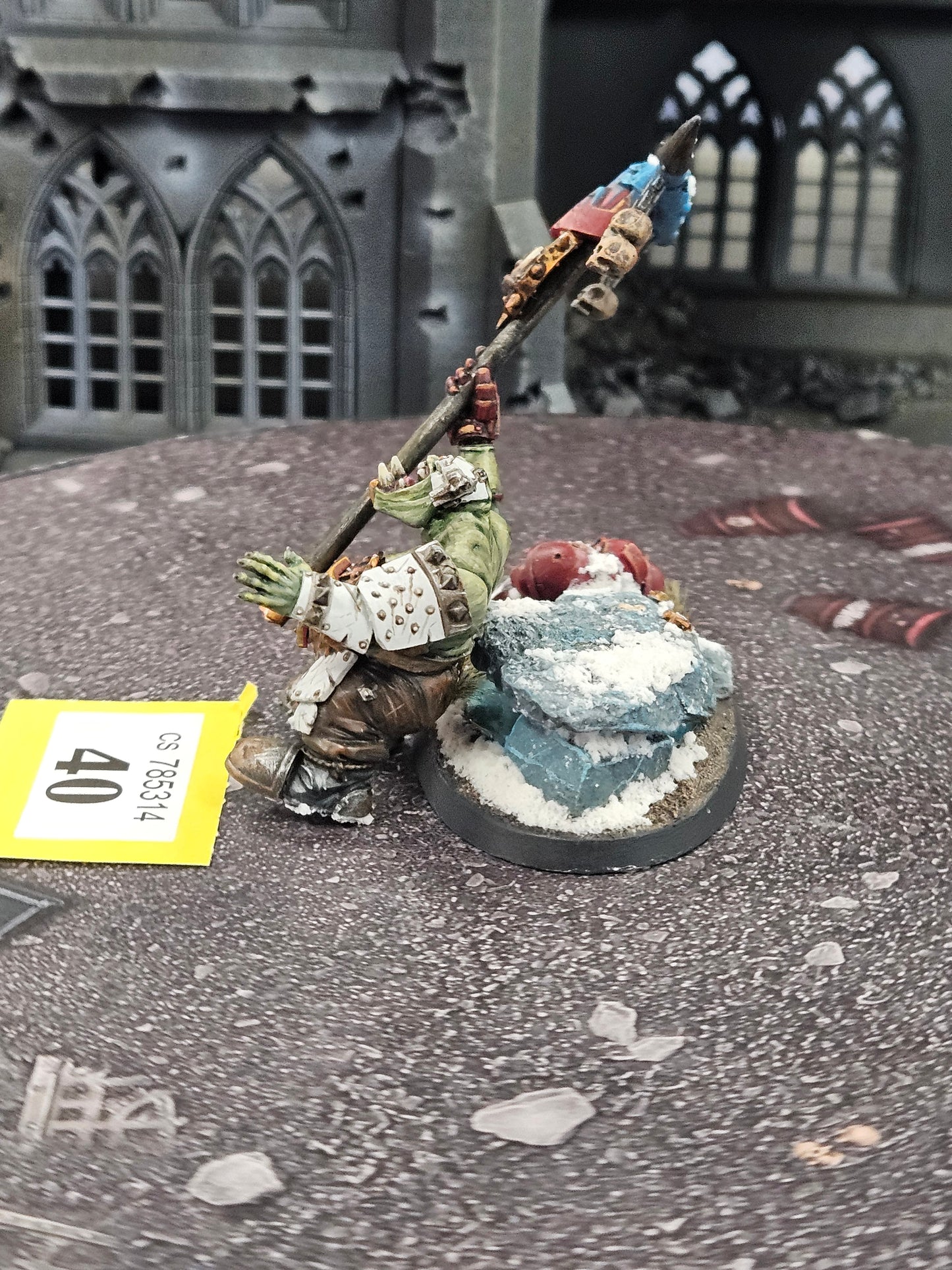 * Ork Warboss Kitbash VERY Well Painted #40 Orks Warhammer 40k