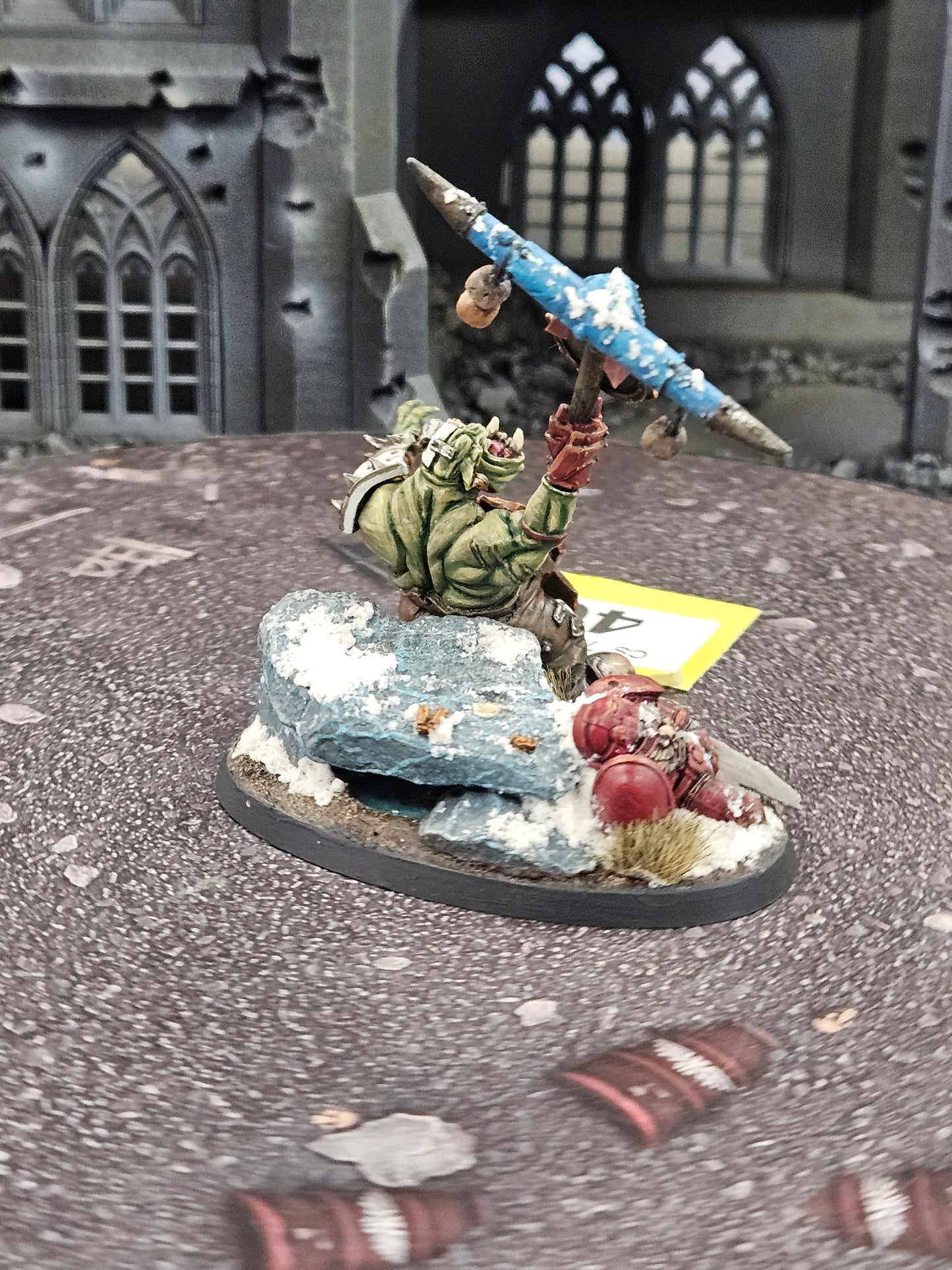 * Ork Warboss Kitbash VERY Well Painted #40 Orks Warhammer 40k