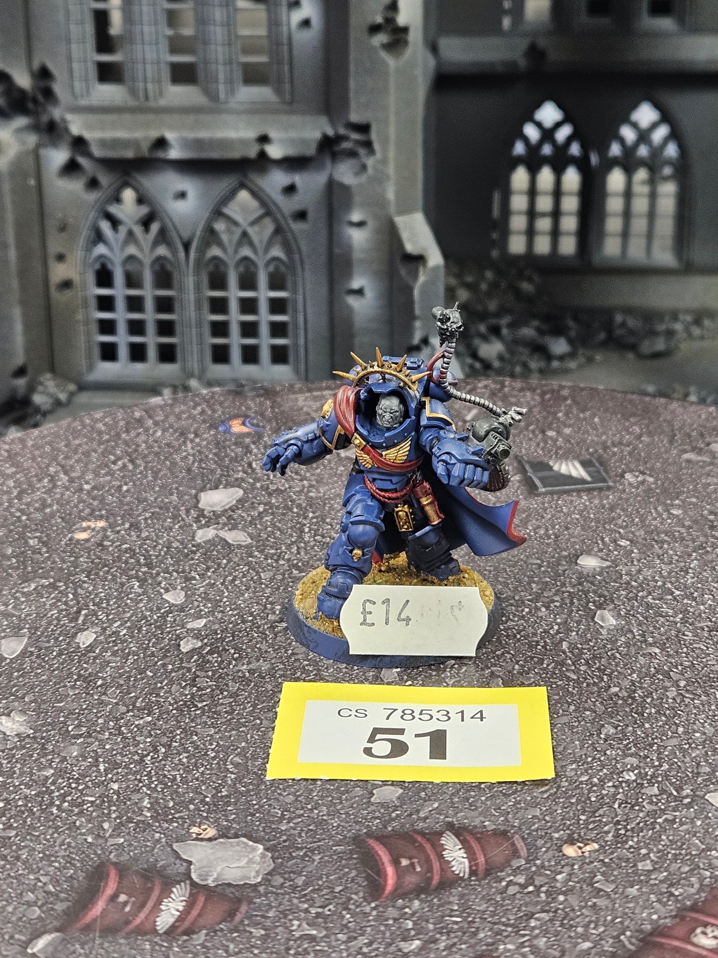 * Primaris Captain in Gravis Armour #51 Space Marines Warhammer 40k